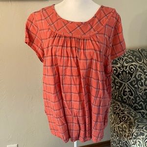 St John’s Bay Neck Buttoned Top